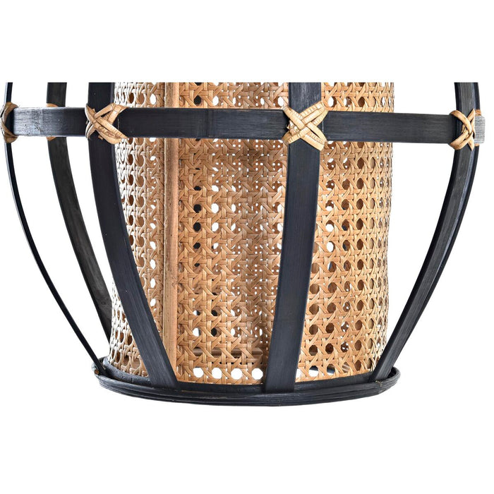 Lustră DKD Home Decor Negru Maro 220 V 50 W (34 x 34 x 35 cm)