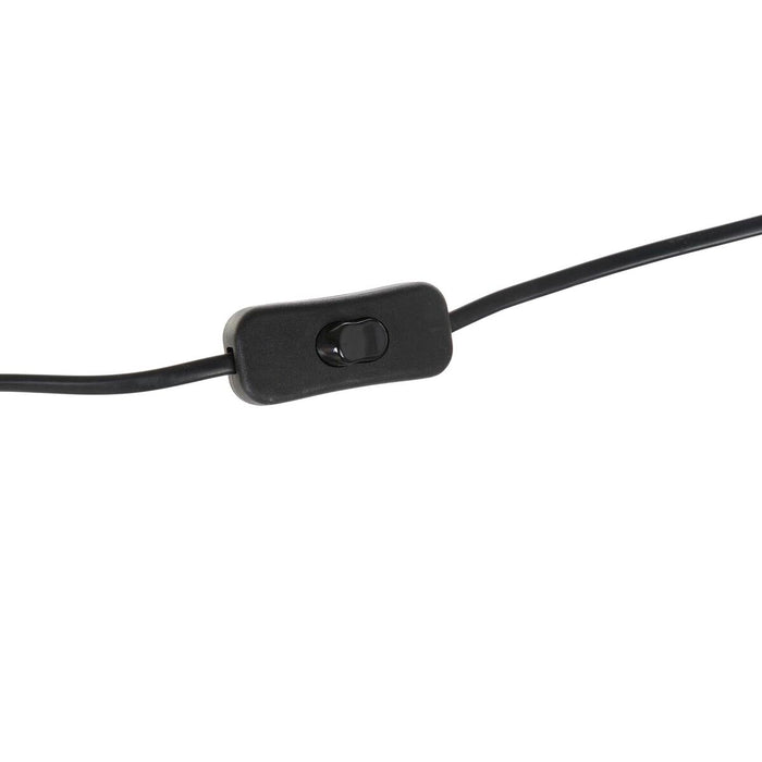 Lampă cu Picior DKD Home Decor 30 x 30 x 116 cm Negru Metal Maro 220 V 50 W