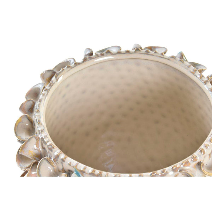 Vază DKD Home Decor Maro Porțelan Mediterană 17 x 17 x 13 cm