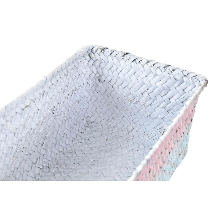 Set de Coșuri DKD Home Decor Mediterană Boho 31 x 16 x 11 cm