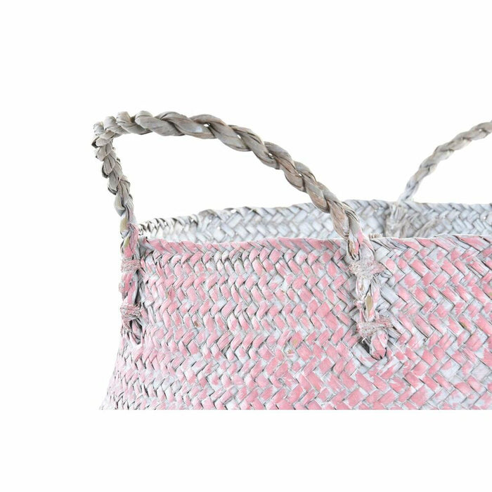 Coș DKD Home Decor Lemn Mediterană 25 x 25 x 25 cm