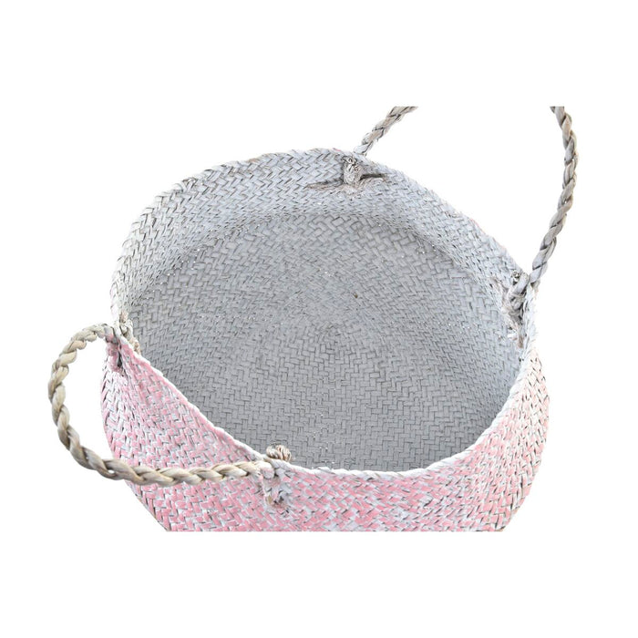 Coș DKD Home Decor Lemn Mediterană 25 x 25 x 25 cm