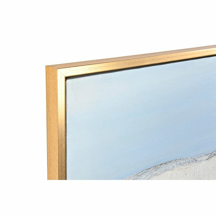 Tablou DKD Home Decor Marea și oceanul 131 x 4 x 131 cm Mediterană