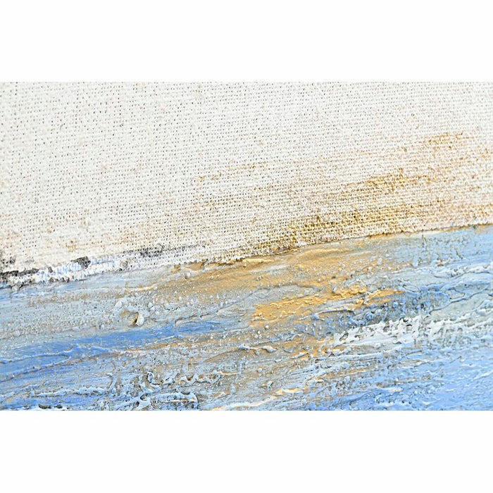 Tablou DKD Home Decor Marea și oceanul 131 x 4 x 131 cm Mediterană