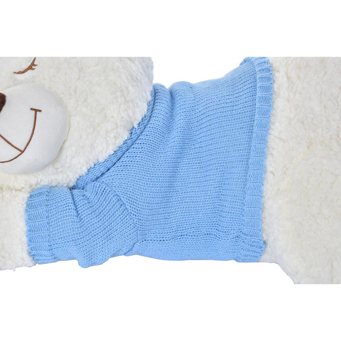 Urs de Pluș DKD Home Decor 70 x 30 x 30 cm Albastru Roz Alb Infantil (2 Unități)