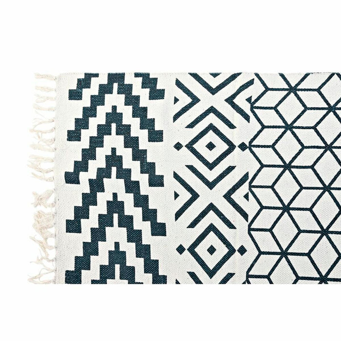 Covor DKD Home Decor Gri Alb (160 x 230 x 1 cm)