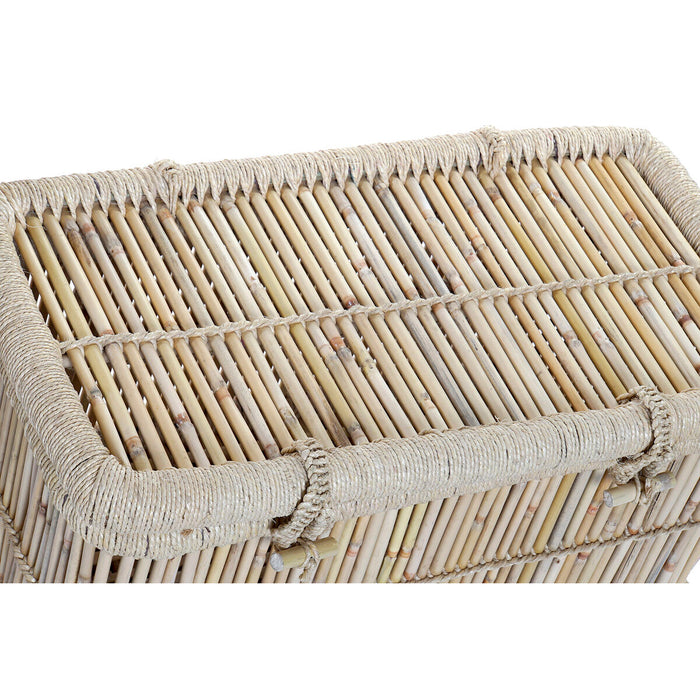 Set de Cufere DKD Home Decor 74 x 46 x 46 cm Въже Bambus