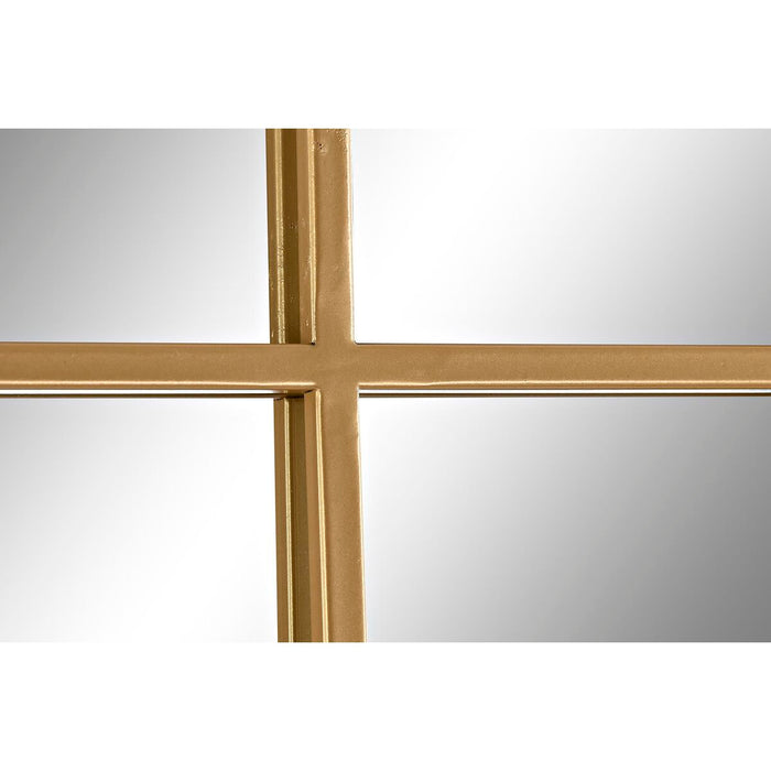 Oglindă de perete DKD Home Decor Auriu* Geam Fier 90 x 2 x 180 cm
