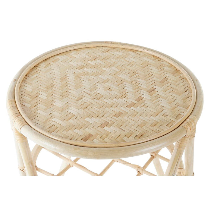 Masa laterală DKD Home Decor Natural Bambus 40 x 40 x 46 cm