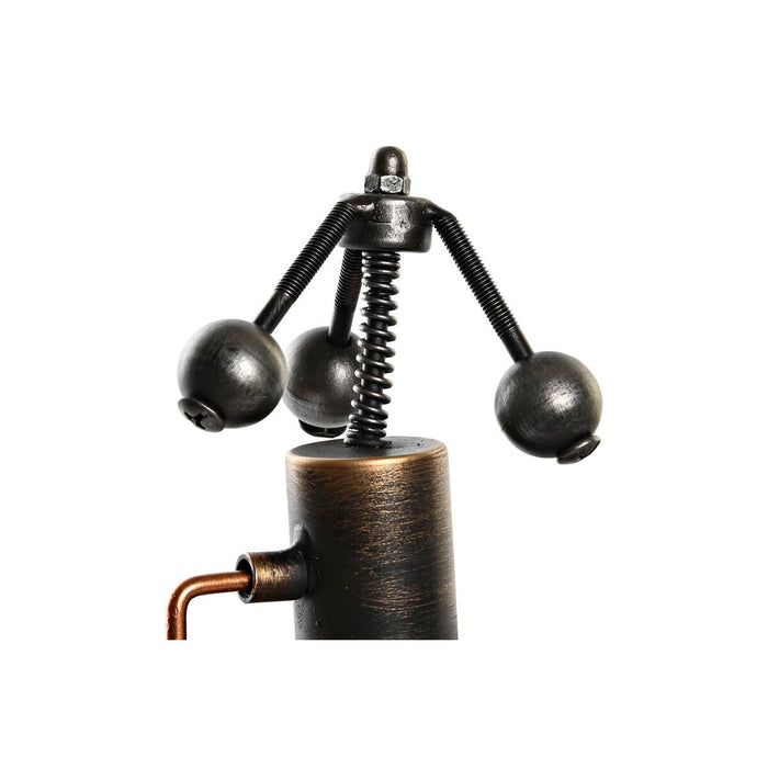 Stolní hodiny DKD Home Decor 40,5 x 15 x 32,5 cm Argintiu Auriu* Fier Vintage (2 Unități)