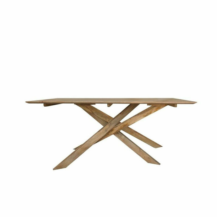 Masă de Sufragerie DKD Home Decor Natural Lemn de mango (180 x 90 x 76 cm)