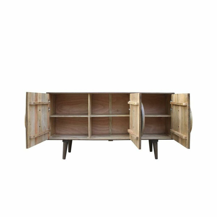 Servantă DKD Home Decor 160 x 40 x 85 cm Gri Maro Maro închis Lemn de mango 160 x 45 x 85 cm