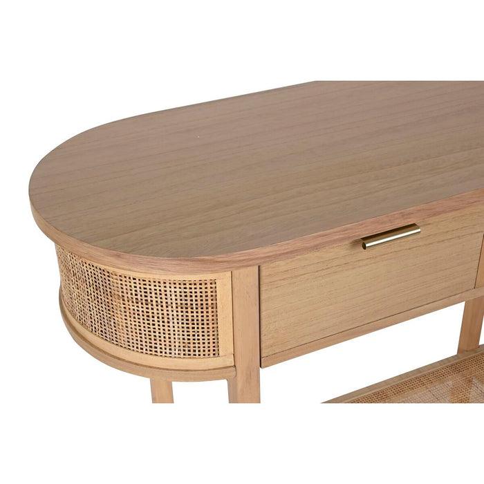 Consolă DKD Home Decor Natural Ratan (100 x 38 x 78 cm)