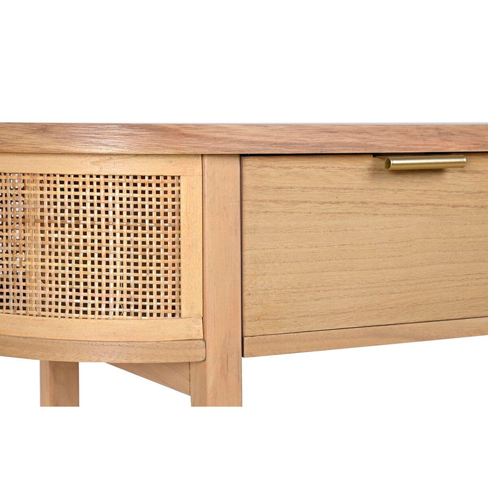 Consolă DKD Home Decor Natural Ratan (100 x 38 x 78 cm)