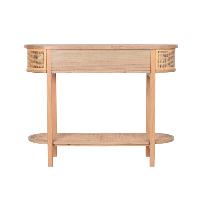 Consolă DKD Home Decor Natural Ratan (100 x 38 x 78 cm)