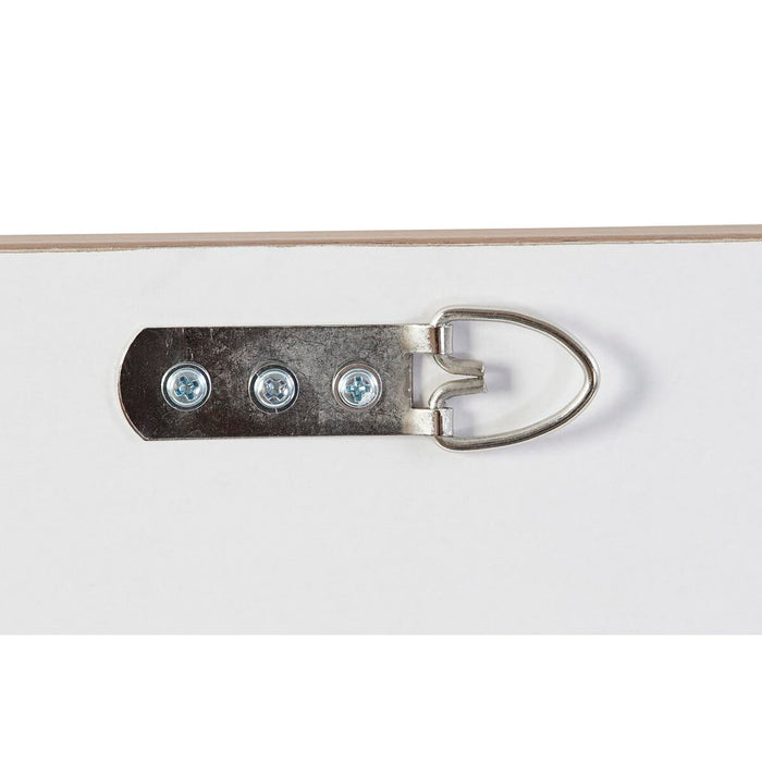 Oglindă de perete DKD Home Decor Maro Negru Gri închis Fildeș Geam polistiren 70 x 2 x 97 cm (4 Unități)