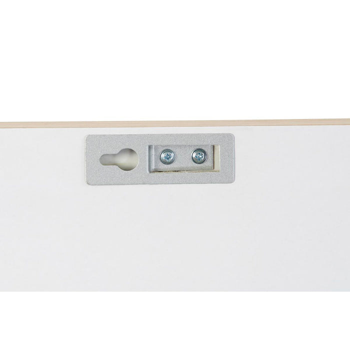 Oglindă de perete DKD Home Decor 56 x 2 x 76 cm Geam Gri Maro Alb polistiren (4 Piese)
