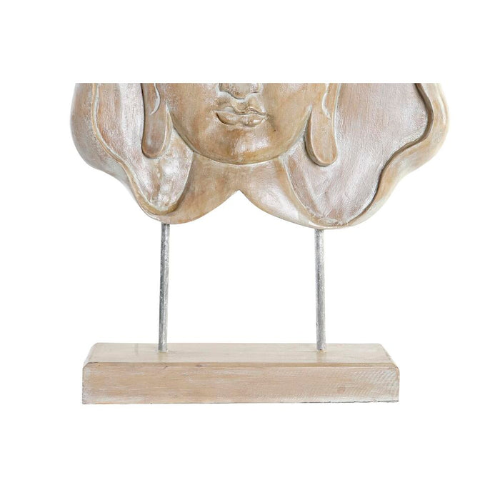 Figură Decorativă DKD Home Decor 36 x 11 x 63 cm Natural Buda murat