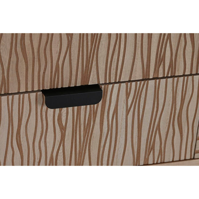 Mobilă TV DKD Home Decor Brad Maro Lemn MDF 120 x 40 x 47 cm