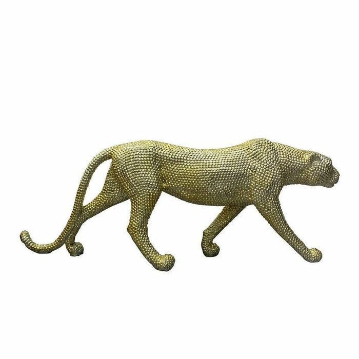 Figură Decorativă DKD Home Decor Auriu* Leopard 120 x 23 x 44 cm