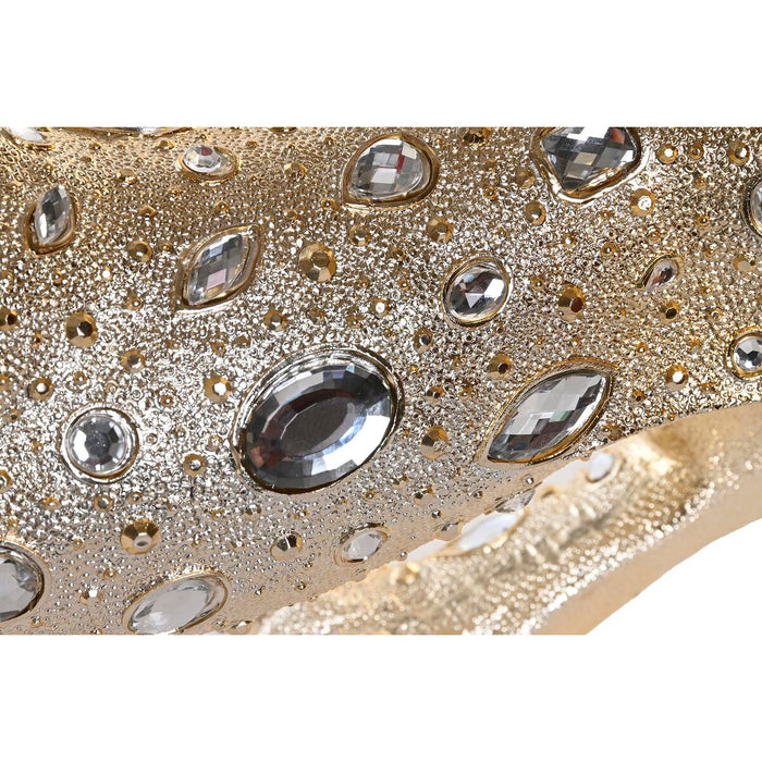 Figură Decorativă DKD Home Decor Leopard Rășină Colonial (82,5 x 23 x 21 cm)