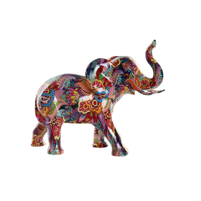 Figură Decorativă DKD Home Decor Elefant Rășină Modern (32 x 14,50 x 26 cm)