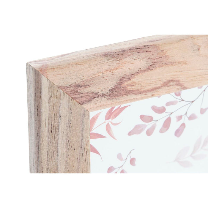 Ramă Foto DKD Home Decor Maro 15 x 1 x 20 cm Lemn MDF (2 Unități)