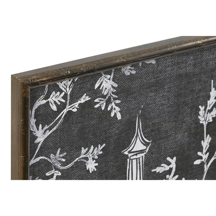 Tablou DKD Home Decor 50 x 2,8 x 70 cm Oriental (2 Unități)