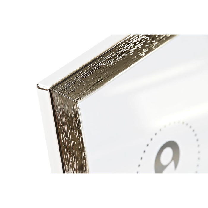 Ramă Foto DKD Home Decor Metal Multicolor Argintiu Tradiţional 17 x 2 x 22 cm