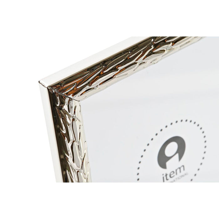 Ramă Foto DKD Home Decor Argintiu Metal Tradiţional 17 x 2 x 22 cm