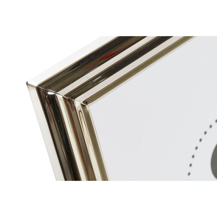 Ramă Foto DKD Home Decor Argintiu Metal Tradiţional 25 x 2 x 30 cm