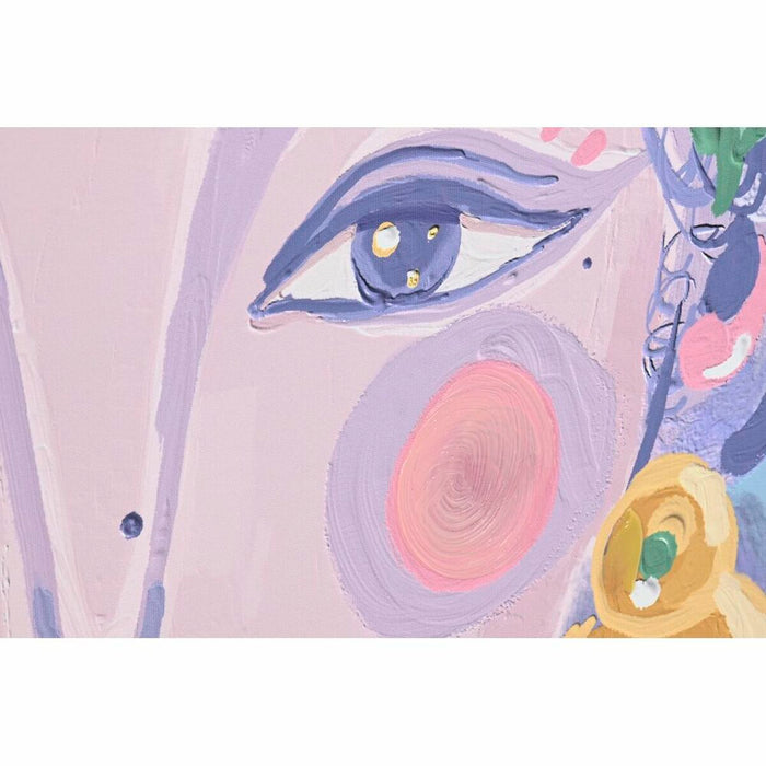 Tablou DKD Home Decor 63 x 4 x 93 cm Femeie Urban (2 Unități)