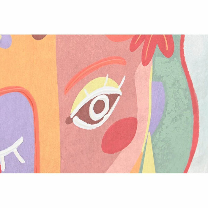 Tablou DKD Home Decor 63 x 4 x 93 cm Femeie Urban (2 Unități)