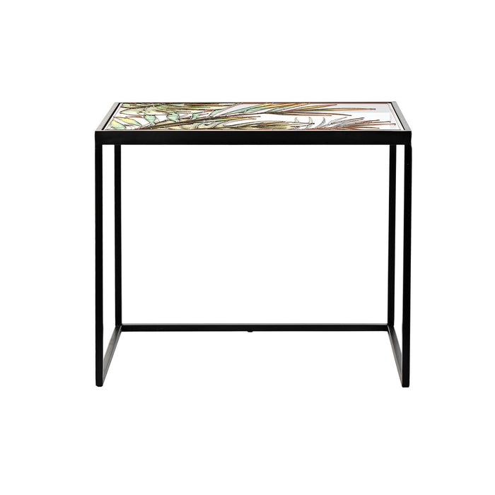 Set de 3 mese DKD Home Decor Negru Verde Auriu* 60 x 40 x 50 cm