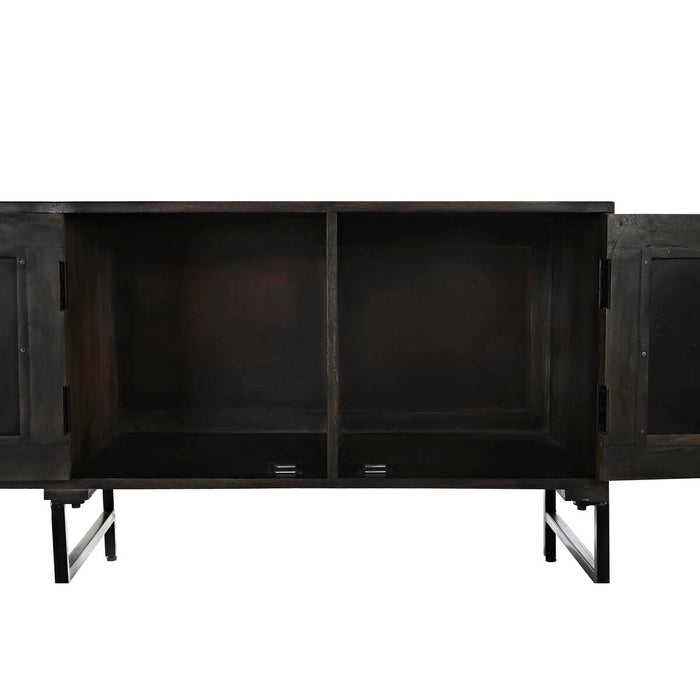 Servantă DKD Home Decor Maro Ratan Lemn de mango (155 x 40 x 61,5 cm)