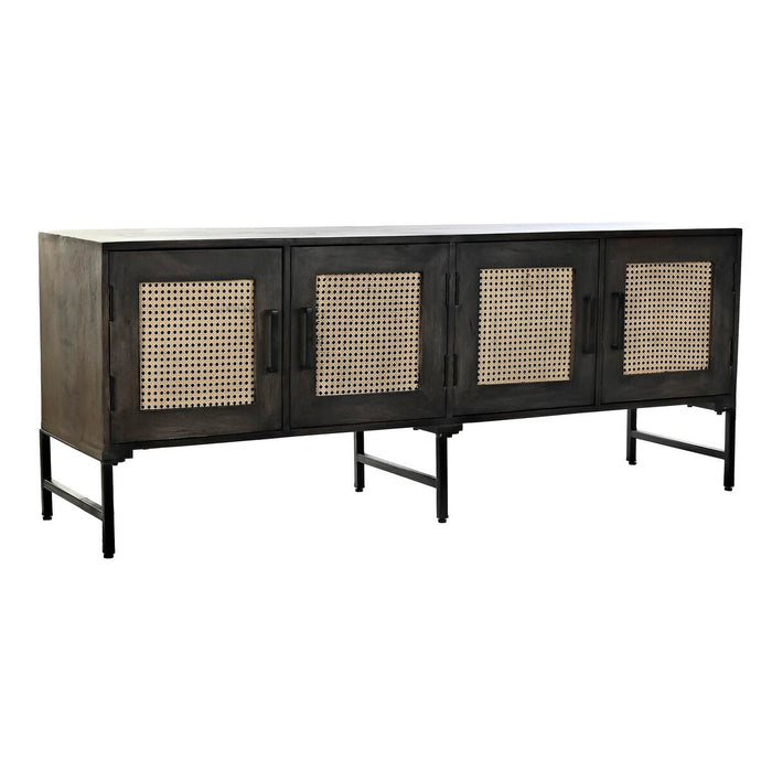 Servantă DKD Home Decor Maro Ratan Lemn de mango (155 x 40 x 61,5 cm)