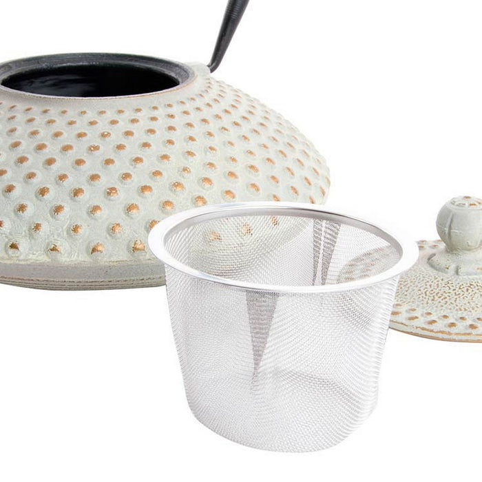 Ceainic DKD Home Decor Auriu* Alb 1,25 L