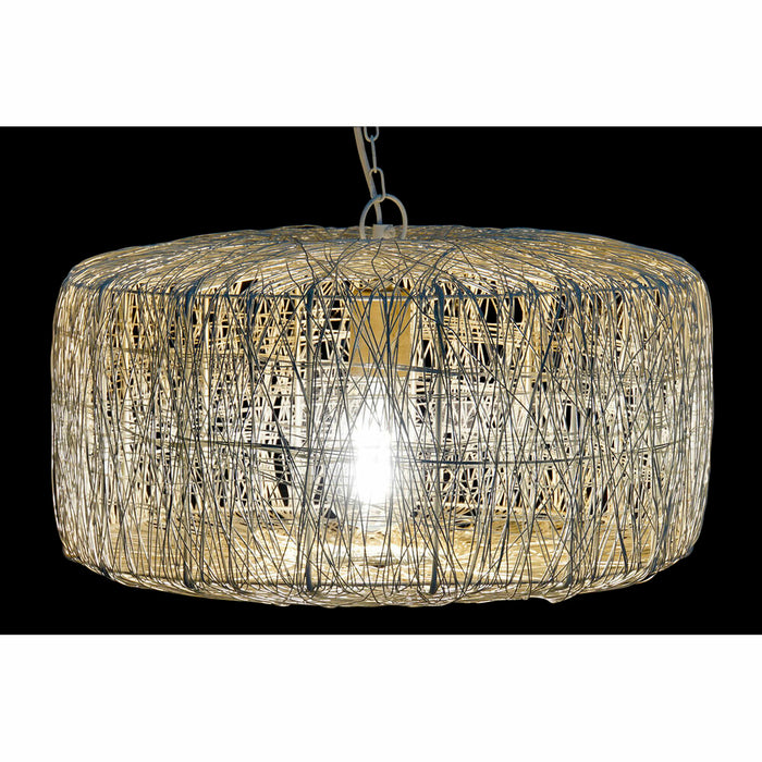 Lustră DKD Home Decor Argintiu Metal 50 W 46 x 46 x 23 cm
