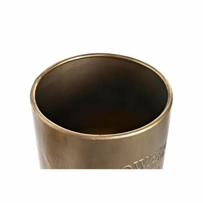 Set de jardiniere DKD Home Decor 25,5 x 25,5 x 44 cm Metal (2 Unități)