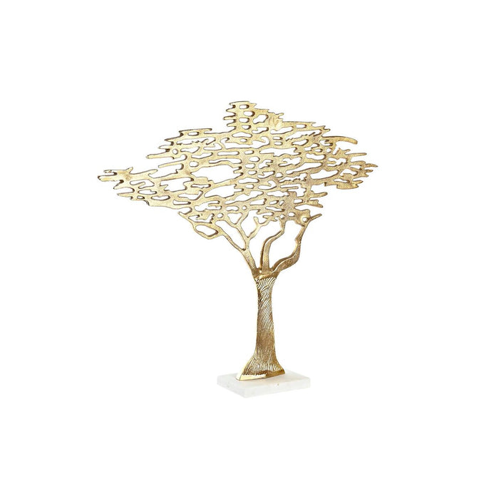 Figură Decorativă DKD Home Decor Aluminiu Marmură (58 x 10 x 54 cm)