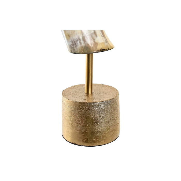 Decor DKD Home Decor Metal Lemn Aluminiu Rășină Claxon (10 x 10 x 51 cm)