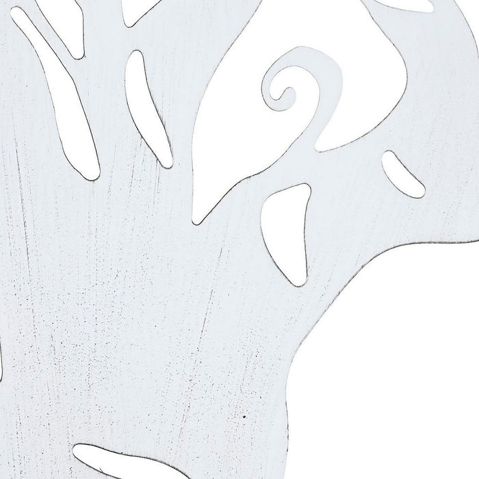 Decorațiune de Perete DKD Home Decor 100 x 1 x 100 cm Negru Alb Indian (2 Unități)