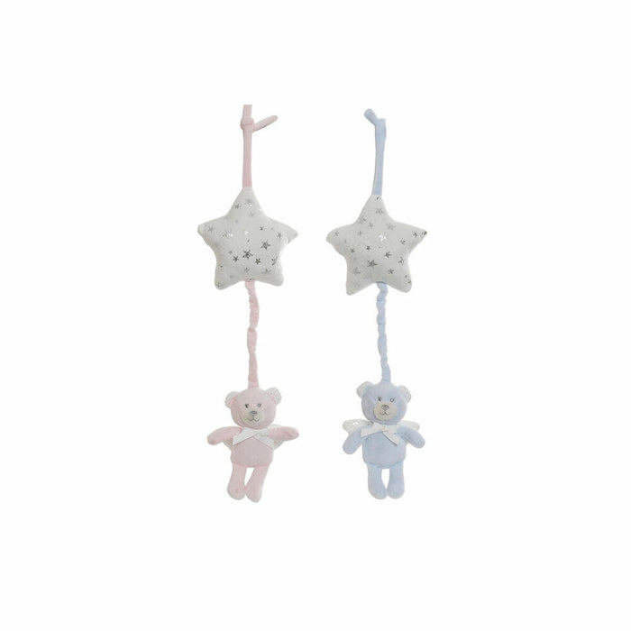 Jucărie de Pluș DKD Home Decor Urs Stea 13 x 6 x 40 cm (2 Unități)