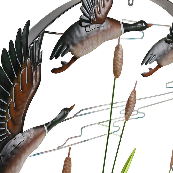 Decorațiune de Perete DKD Home Decor 71 x 5 x 71 cm Stârc (2 Unități)