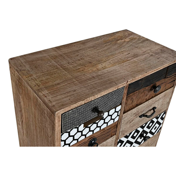 Dulap cu Sertare DKD Home Decor Metal Colonial Lemn de mango 55 x 30 x 110 cm