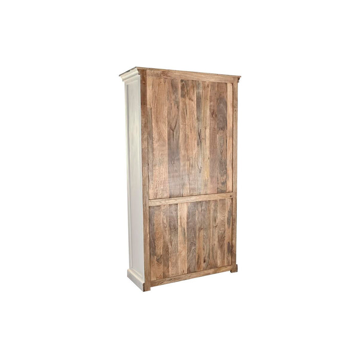 Stand Prezentare DKD Home Decor 110 x 45 x 200 cm Geam Aluminiu Lemn de mango