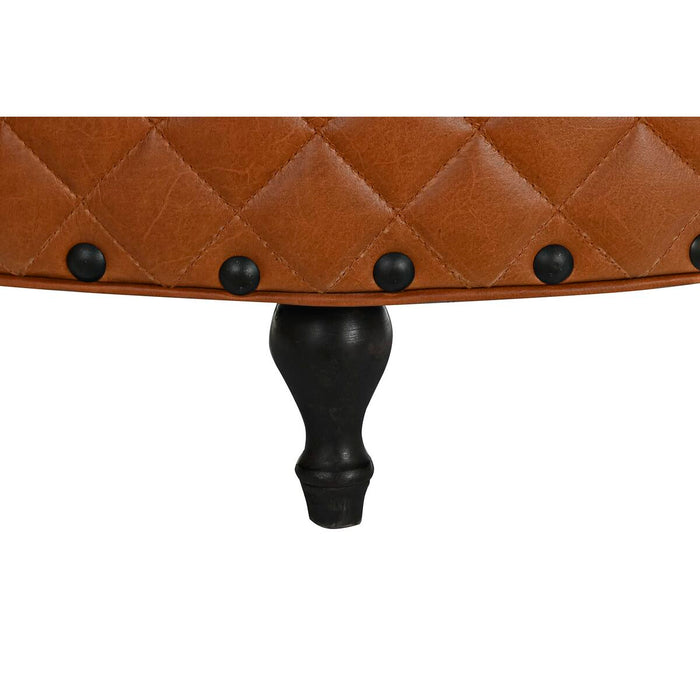 Suport pentru Picioare DKD Home Decor Maro Lemn Vintage 94 x 94 x 54 cm