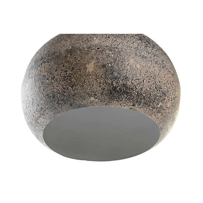 Lustră DKD Home Decor Natural Bej Gri închis 50 W (37 x 37 x 48 cm)