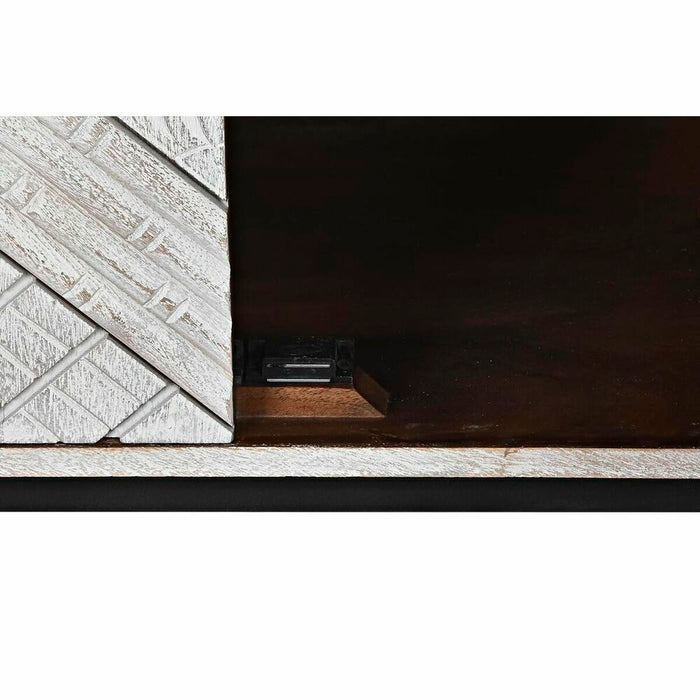 Servantă DKD Home Decor   155 x 40 x 85 cm Metal Alb Lemn de mango