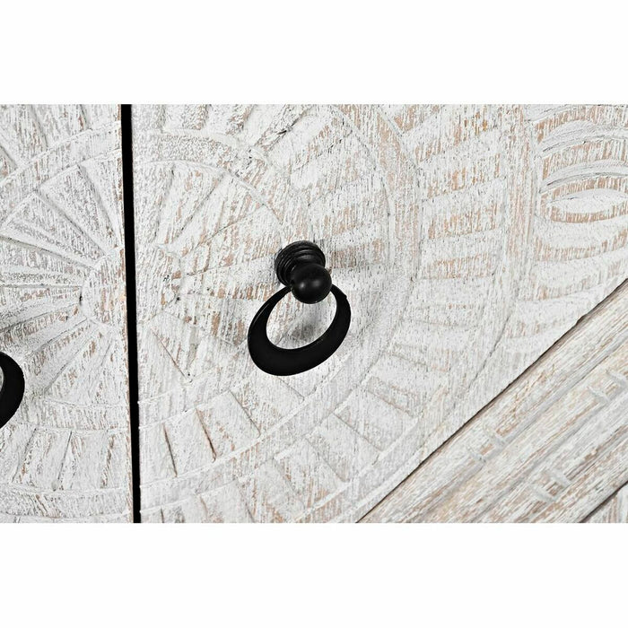 Servantă DKD Home Decor   155 x 40 x 85 cm Metal Alb Lemn de mango